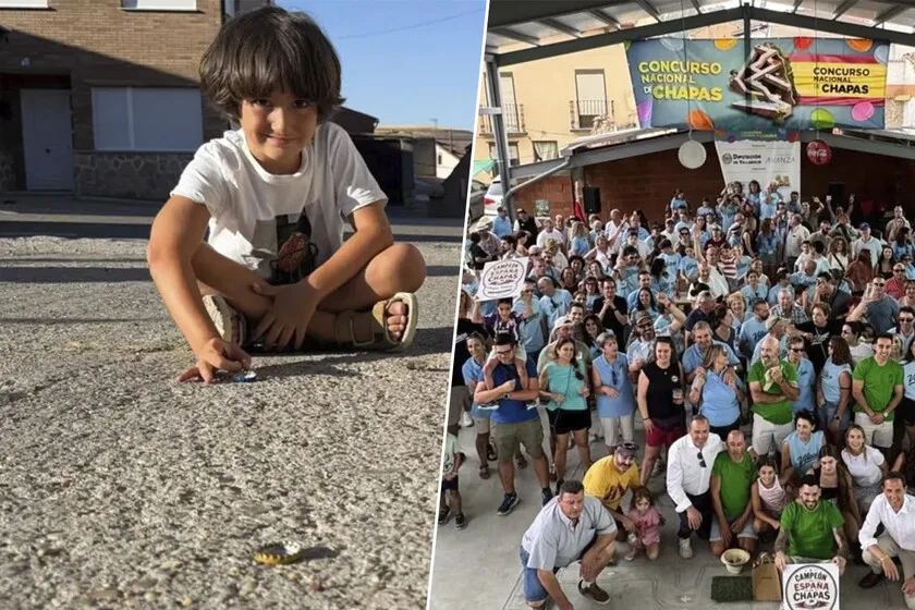 Dos niños organizaron un torneo de chapas en un pueblo de 72 habitantes y llegaron 500 participantes