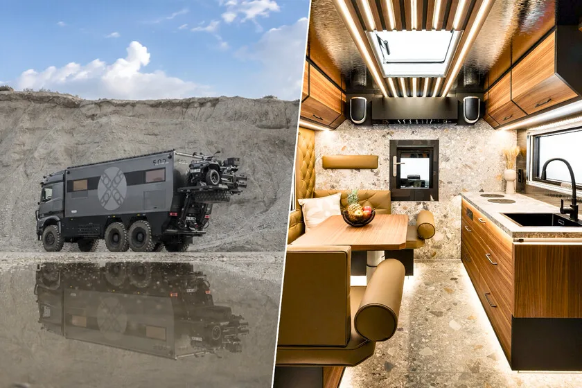El monstruo Mercedes de 33.000 kg que es la camper definitiva: lujo off-road total