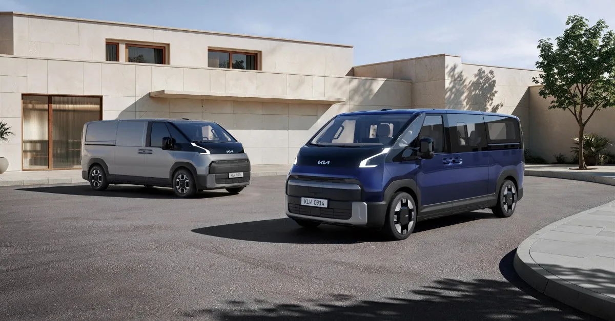 Kia revela la PV7, su nueva van eléctrica que llega para revolucionar el segmento