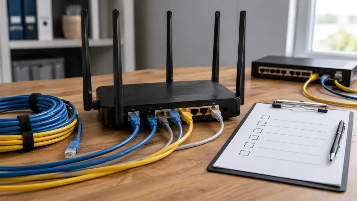 Diagnostico de un router sin conexion