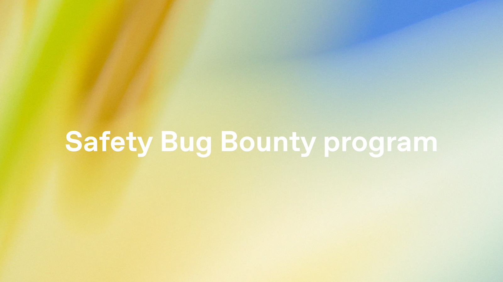 OpenAI lanza un Safety Bug Bounty público para riesgos de abuso