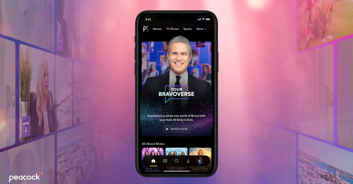 Peacock pone un avatar de Andy Cohen generado por IA para narrar clips de Bravo